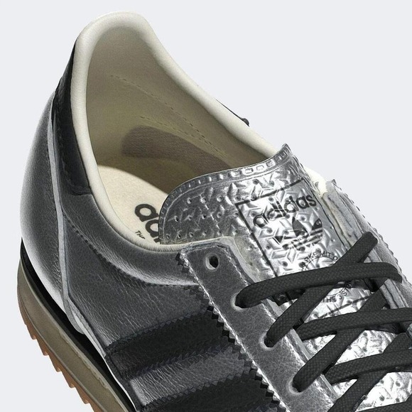9.5W/8.5M - [NEW] Women's adidas SL 72 OG Shoes 'Silver Metallic' JH6363 - Picture 7 of 8